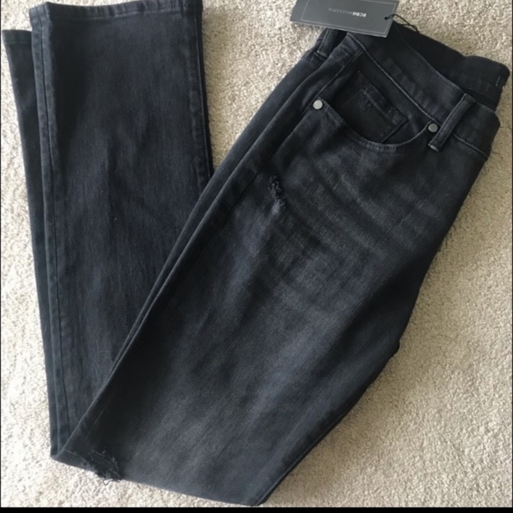 BCBG Max Azria vintage style straight leg jean